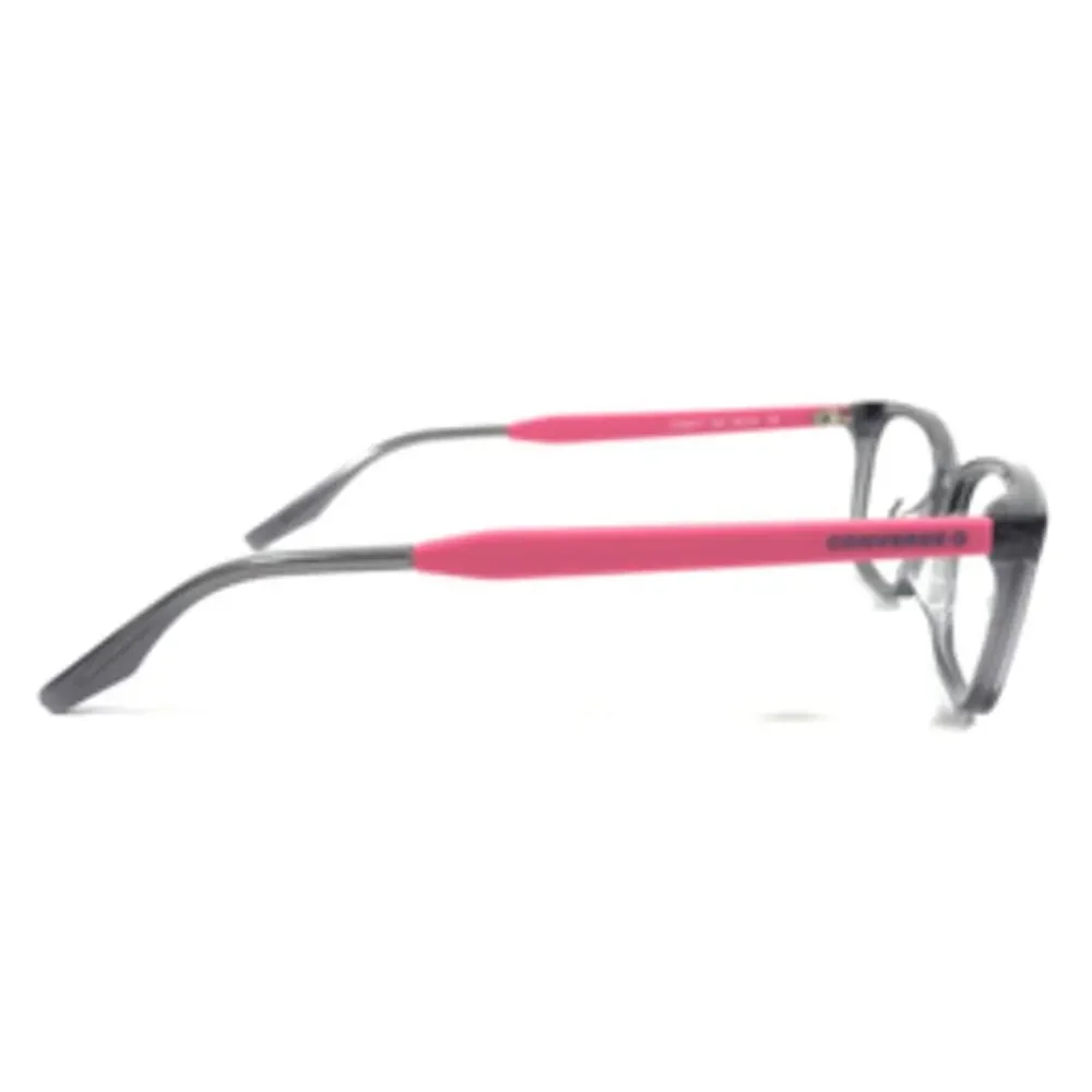💎✨NEW WITH TAG✨💎Converse Kids Eyeglasses Frames Transparent Gray Pink - Picture 6 of 13